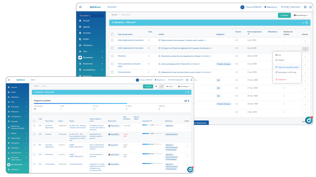 logiciel rse santé Environnement